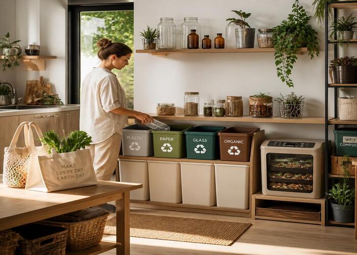 Waste Reduction and Recycling at Home